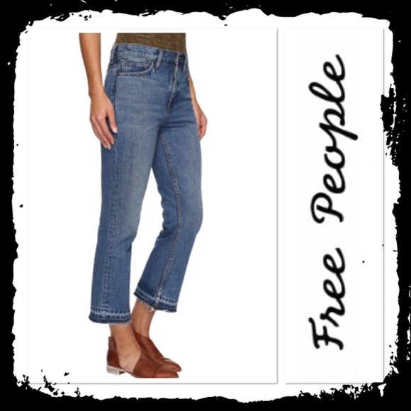 Free People Denim - Free People Cropped Boot Jean Tripod